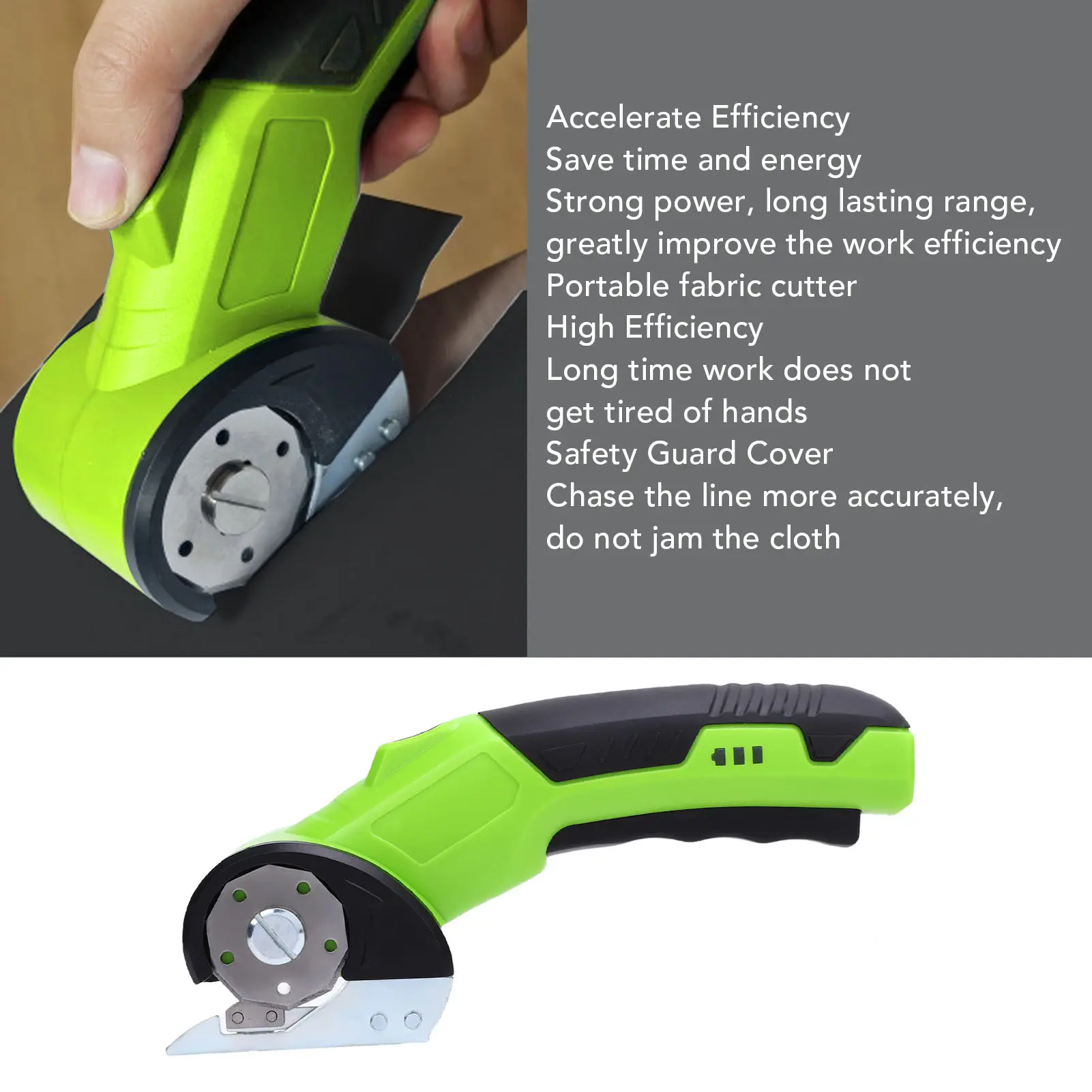 Electric Scissors  Rechargeable Electric Fabric Scissors Powerful Motor Efficient Cutting Accurate for Packaging Materials