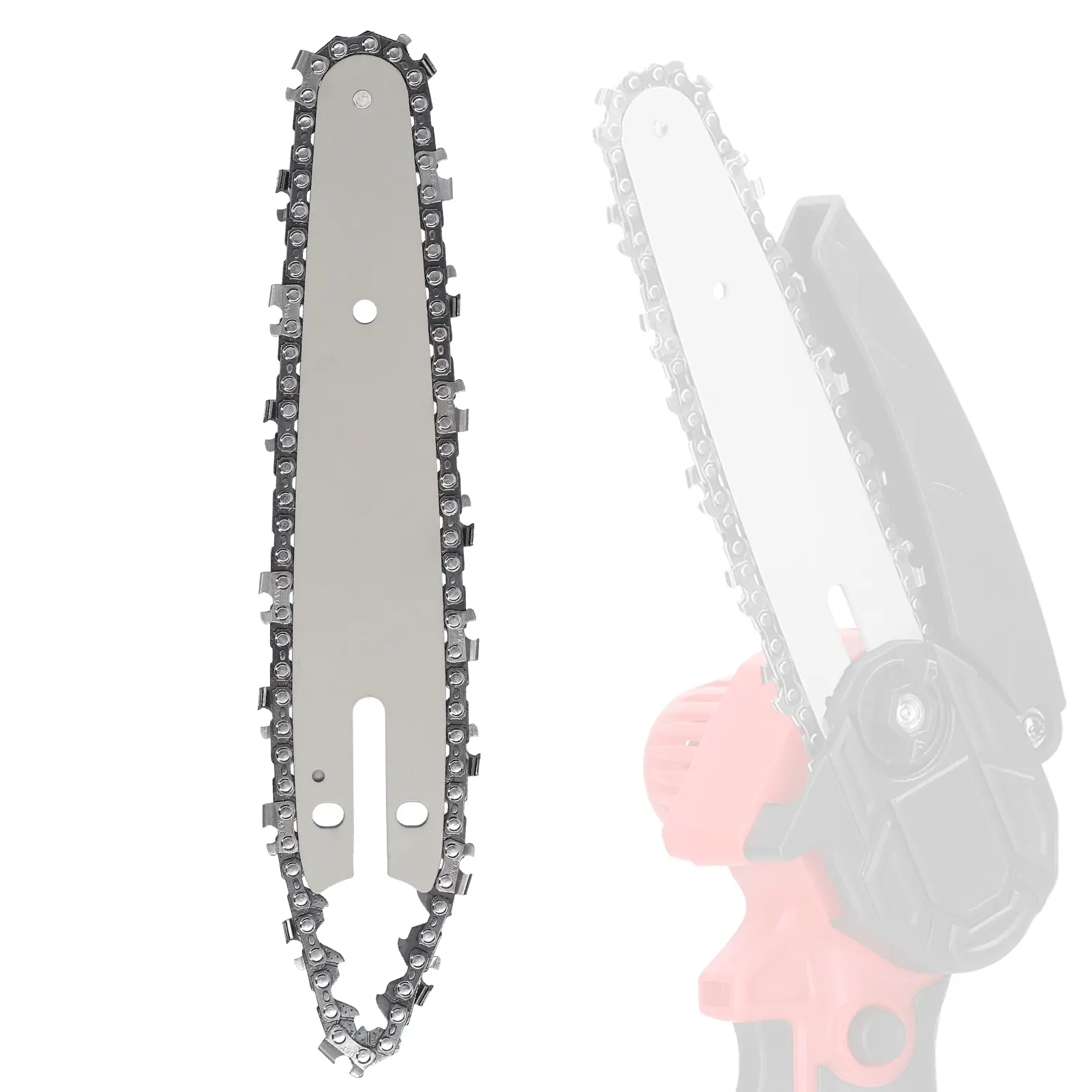 4/6 Inch Chainsaw Chain Guide Electric Chainsaw Chains and Guide Used for Logging and Pruning Chainsaw Guide Plate