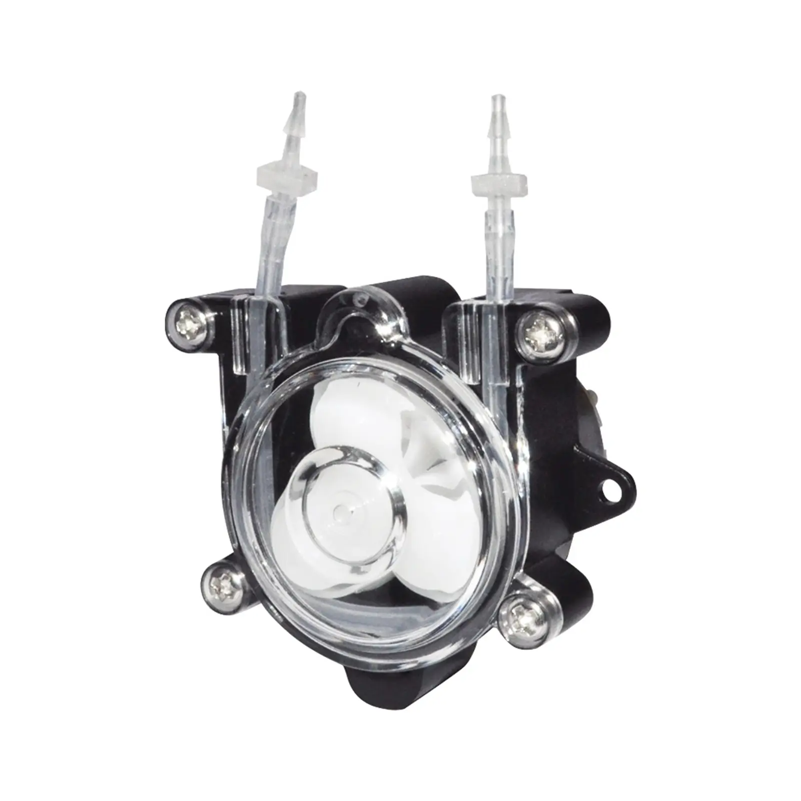High-Flow Peristaltic Pump Miniature Dosing Pump Peristaltic Hose Pump for Lab Aquarium Chemical Analysis 10-26ml/min