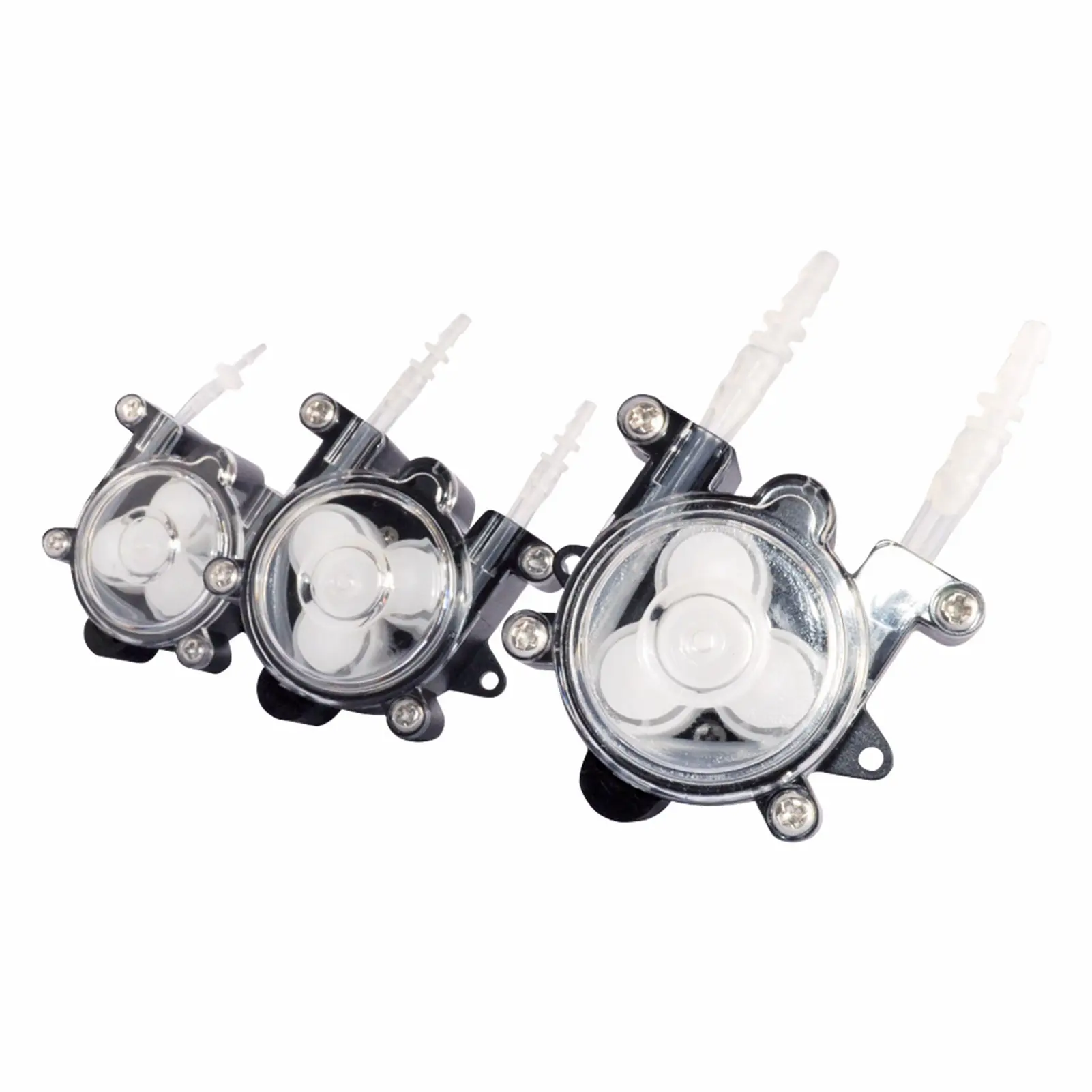 High-Flow Peristaltic Pump Miniature Dosing Pump Peristaltic Hose Pump for Lab Aquarium Chemical Analysis 10-26ml/min