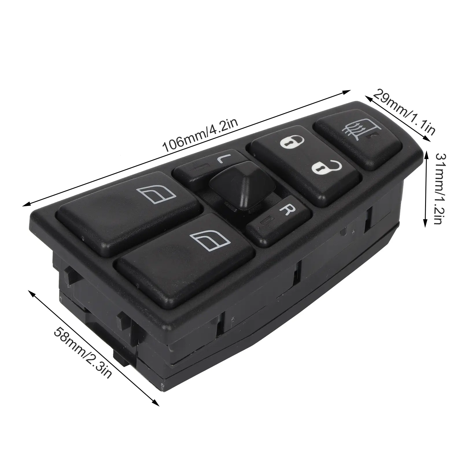 Power Window Master Control  for for Truck FH12 FH13 FM VNL 20752918 21543897 Power Window  for Truck