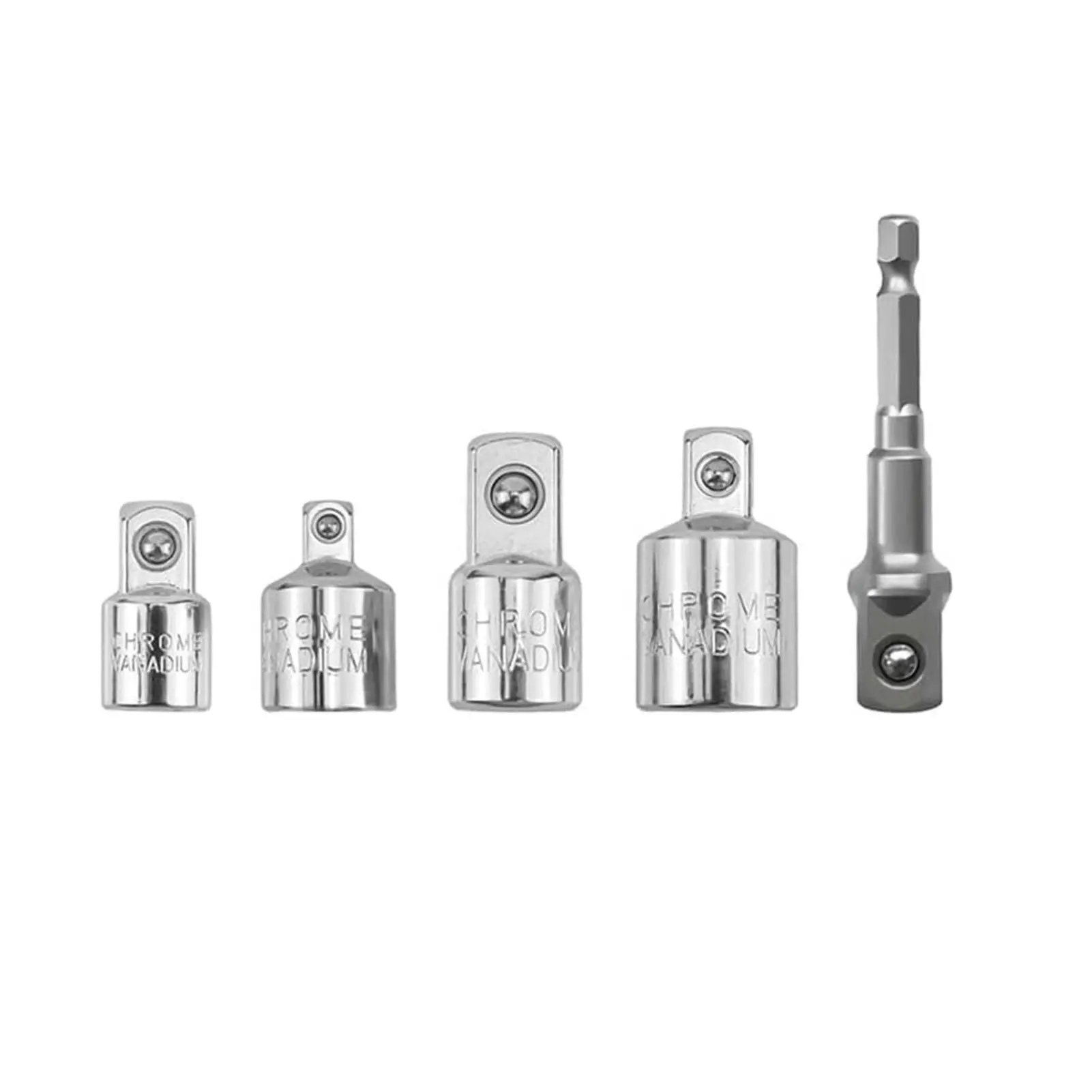 Multifunctional Spanner Extension Wrench Set 1/2 Inch Bit Adapter Compact Design Forward Reverse  for Furniture Assembly