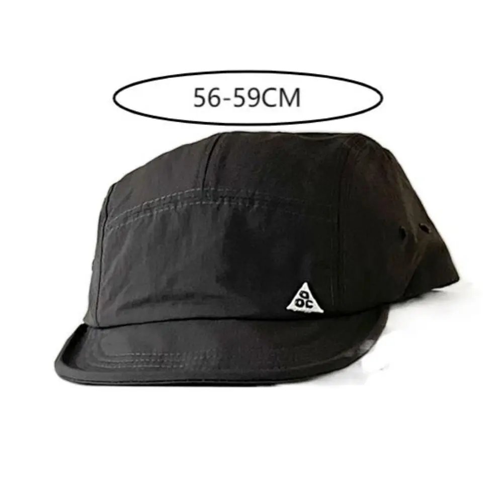 Adjustable Retro Quick-drying Short Brim Baseball Caps Summer Outdoor Sunscreen Casual Versatile 5-flap Tooling Camping Hat