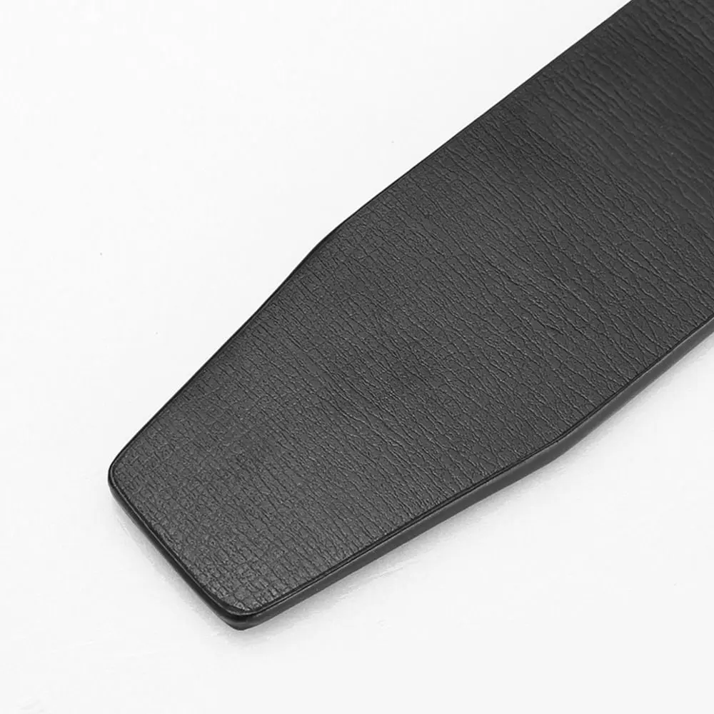 Genuine Leather Waistband No Buckle Belt 3.3cm Belts Replacement Belts for Men Women Male Strap