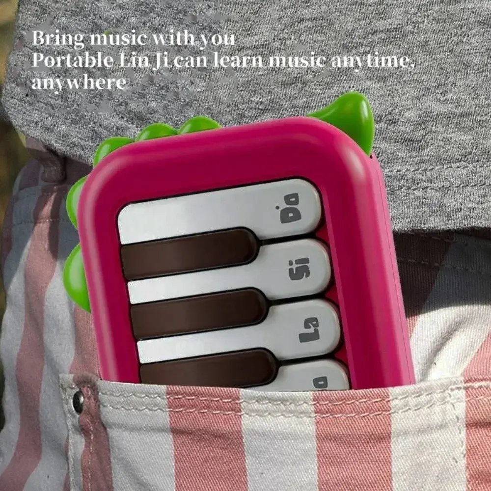 Kids Multifunctional Music Keyboard With Lights Baby Early Education Mini Electronic Piano Keyboard Portable Child Pocket Piano