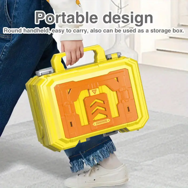 DIY Assembly Children's Storage Track Parking Lot Toys Children's Garage Set Preschool Toys Car Garage Educational Toy Set Gifts