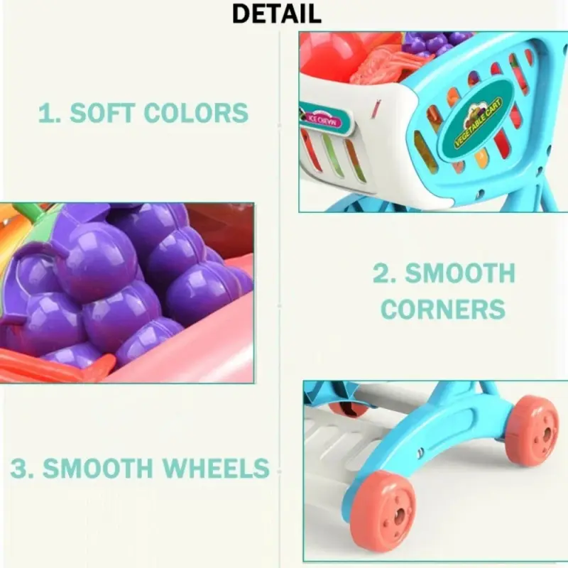 Children Simulated Fruit Snacks Toys Kids Medium Play House Shopping With Child Pretend Play Supermarket Toy For Kid Girl Gift