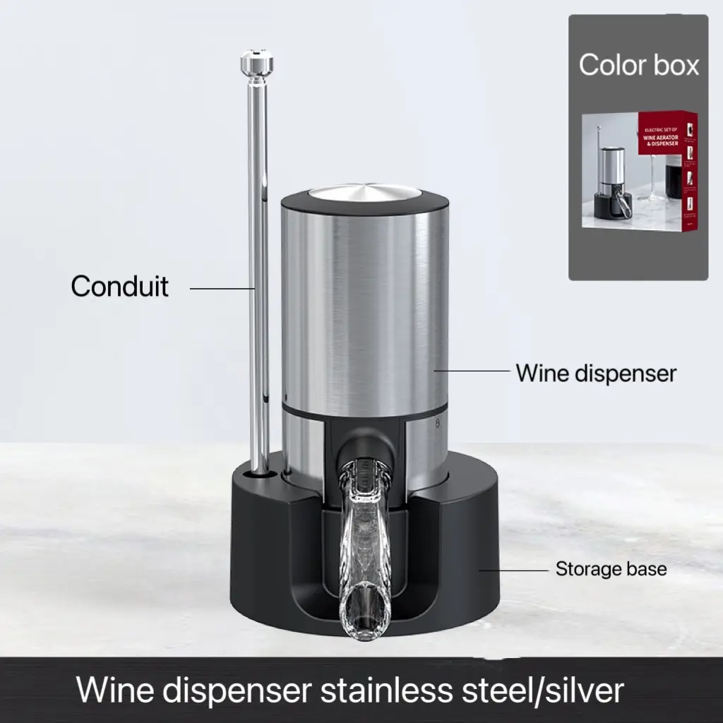 USB Electric Decanter Intelligent Red Wine Electric Decanter Easy to Clean Pneumatic Electric Decanter Creative Wine dispenser
