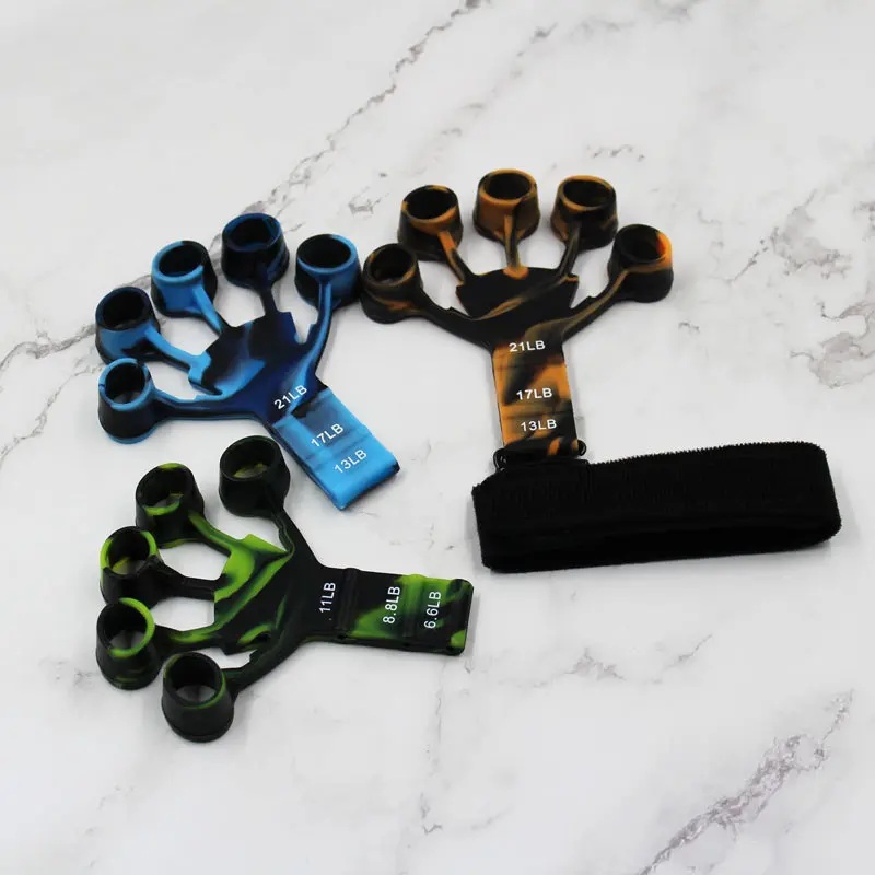 Finger Exercise Trainer Level 6 Resistance Finger Rehabilitation Device Wrist Physical Tools Hand Strengthener For Patient