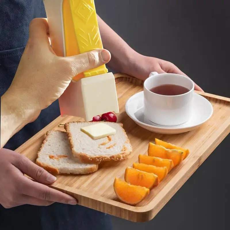 Handheld Butter Slicer Cheese Slicer Extrusion Distributor Fully Automatic Cheese Slicer Butter Cutting Machine Kitchen Tools