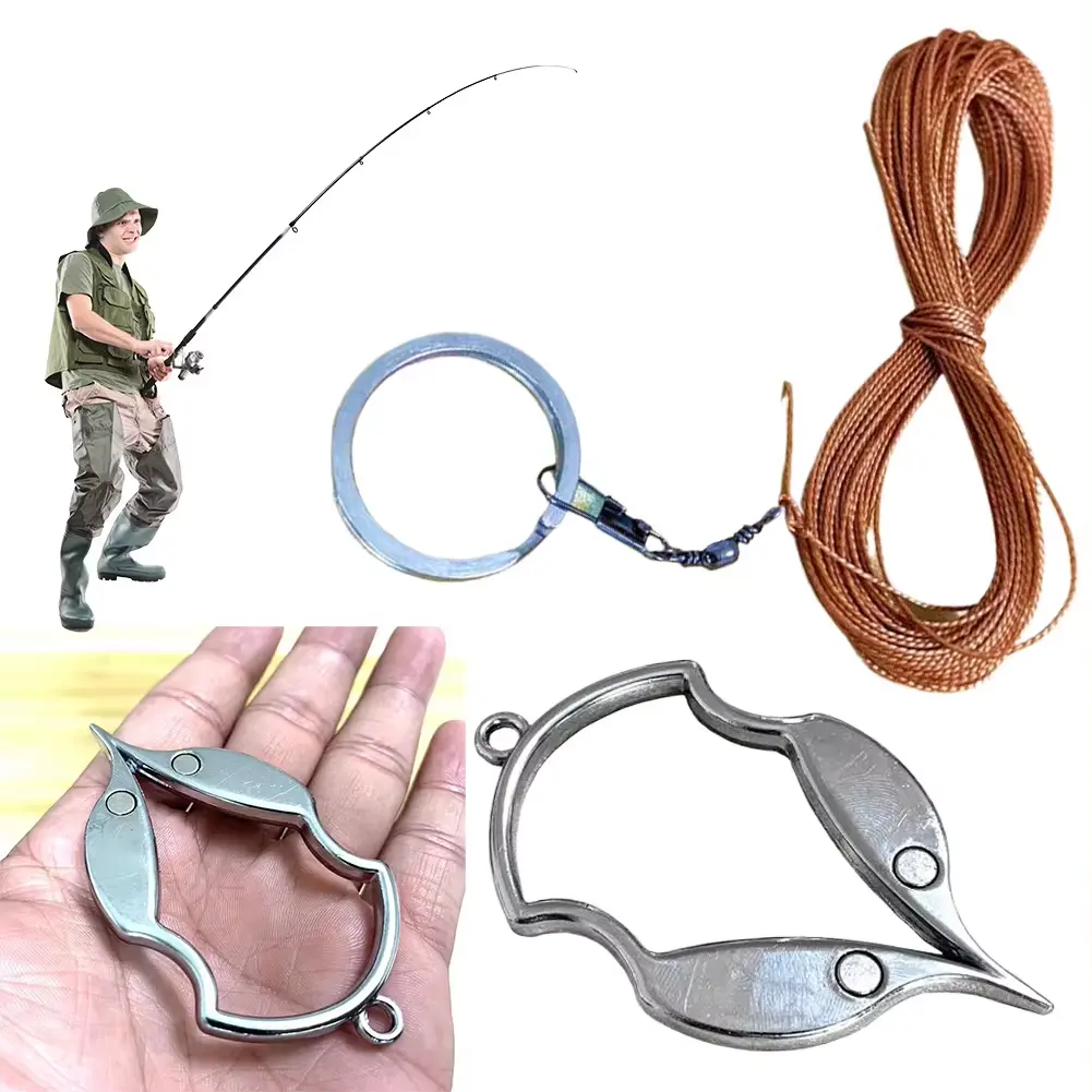 Strengthen Anti Hanging Bottom Release Device Hook Remover Durable Hanging Bottom Hook Remover Float Bait Protector Fishing Tool