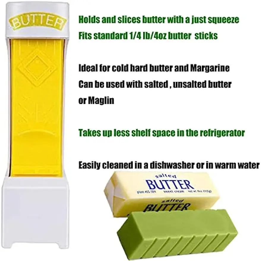 Handheld Butter Slicer Cheese Slicer Extrusion Distributor Fully Automatic Cheese Slicer Butter Cutting Machine Kitchen Tools