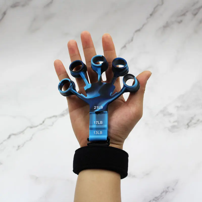 Finger Exercise Trainer Level 6 Resistance Finger Rehabilitation Device Wrist Physical Tools Hand Strengthener For Patient
