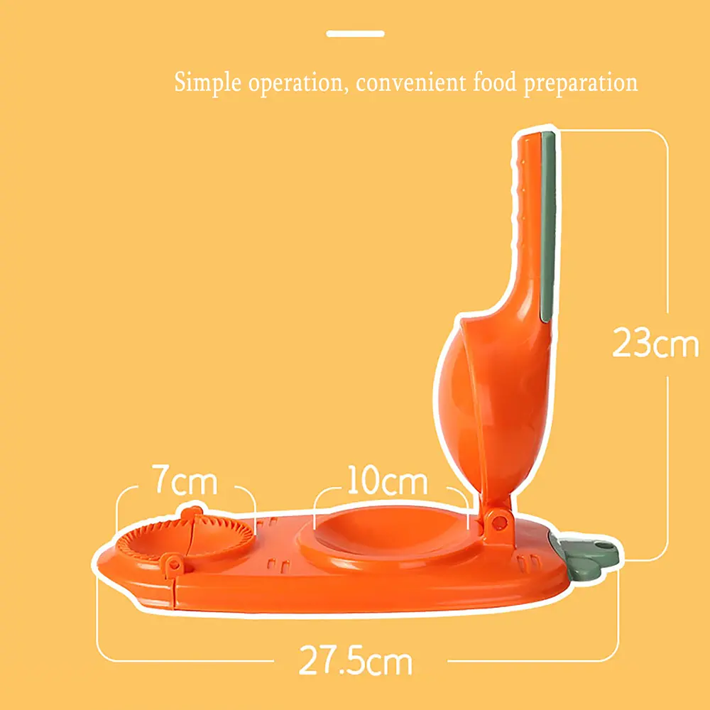Two In One Dumpling Machine Handmade Dumpling Skin Mold Dough Manual Pressing Tool Baking Pastry Dumpling Machine Accessories