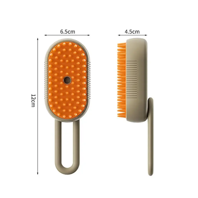 3-in-1 Dog Hair Brush Cat Hair Brush Electric Pet Cleaning Brush Steam Spray Brush Massage Hair Removal Comb Anti Flying Brush