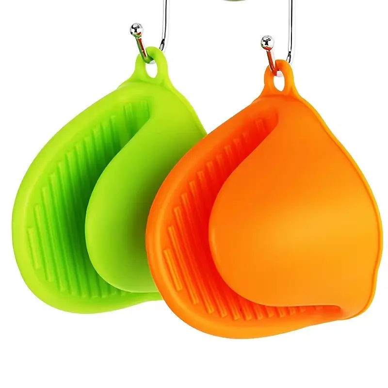 Silicone Mini Oven Insulated Hand Grip Anti scald Gloves Microwave Gloves Gripping Thick Oven Gloves Kitchen Cooking Tools