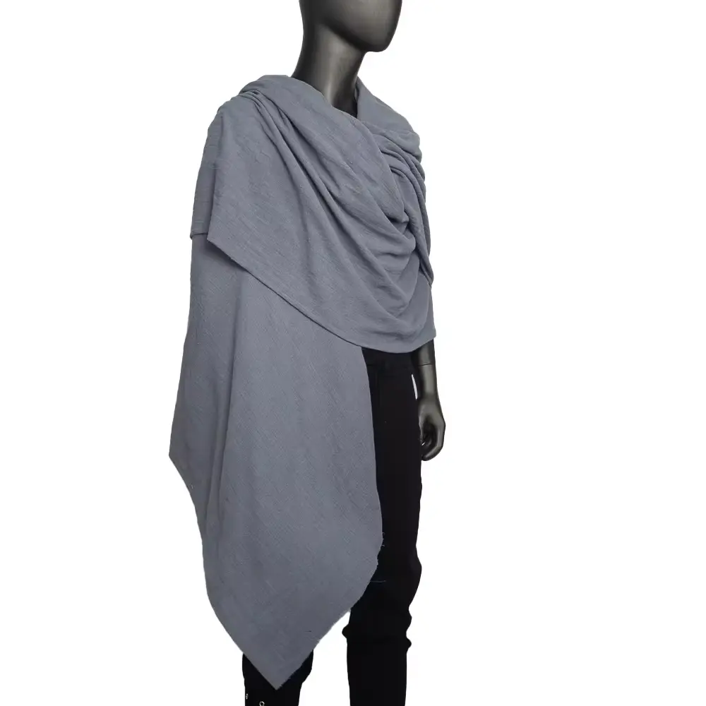 Retro Pirate Scarf Medieval Hooded Cloak Halloween Role Playing Costume Shoulder Denim Solid Color Warm Spring Men Hooded Cloak