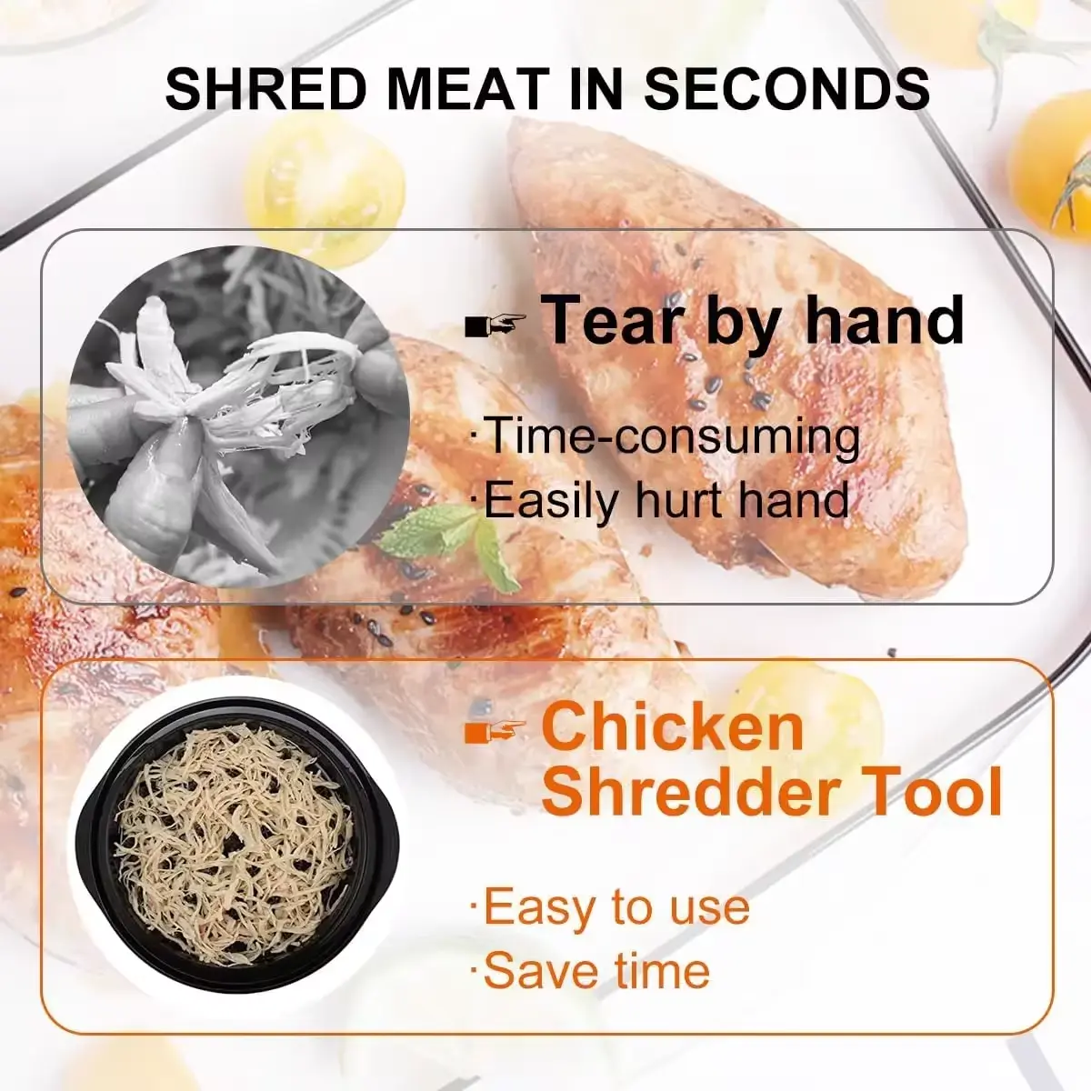 Multi Functional Chicken Breast Meat Separator Meat Grinder Chicken Breast Meat Slicer Household Meat Slicer Meat Grinder