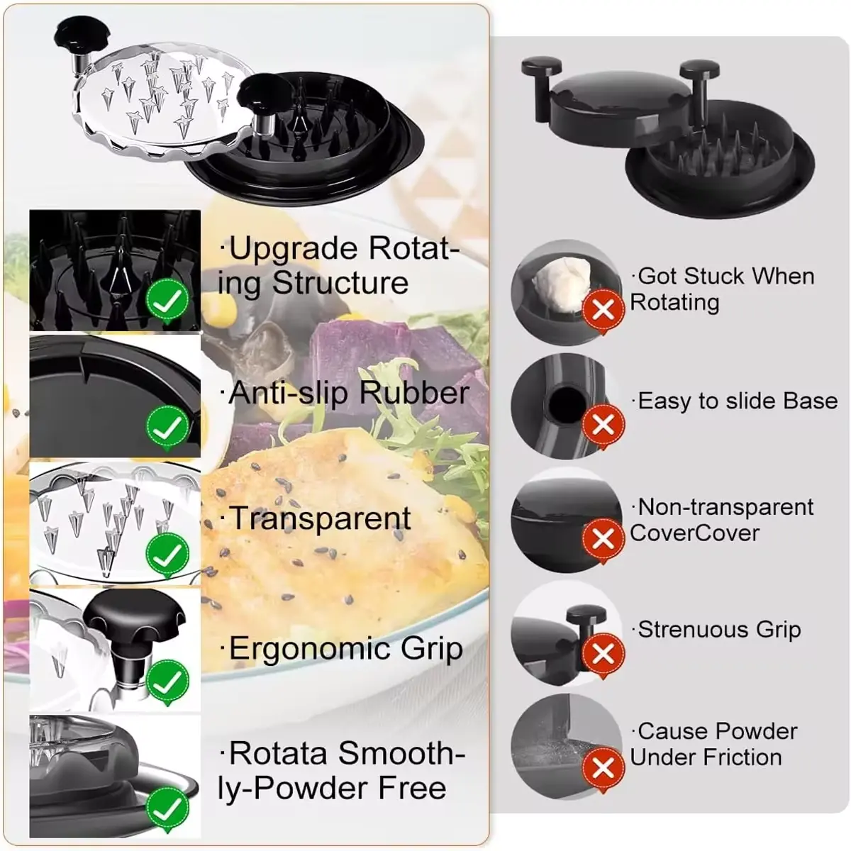 Multi Functional Chicken Breast Meat Separator Meat Grinder Chicken Breast Meat Slicer Household Meat Slicer Meat Grinder