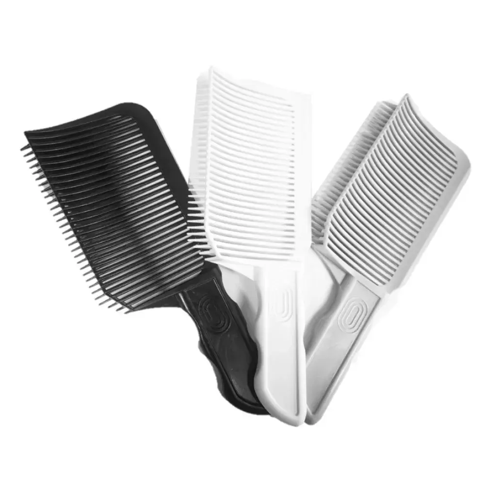 Fading Comb  Professional Hairdresser Mixed Flat Headed Men's Hair Comb Anti Heat Fade Brush Men's Hair Comb Salon Styling Tool