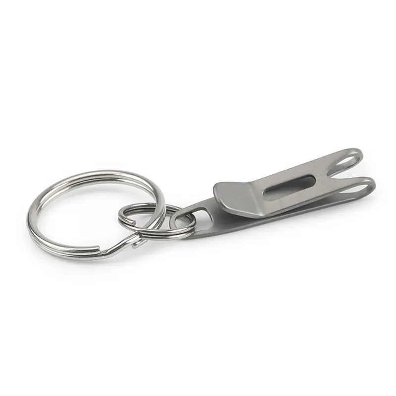 Hanging Buckle Alloy Keychain Mountaineering Buckle Outdoor Tool Buckle Hook Keychain Hanging Pocket Small Clip Belt Clip Tool