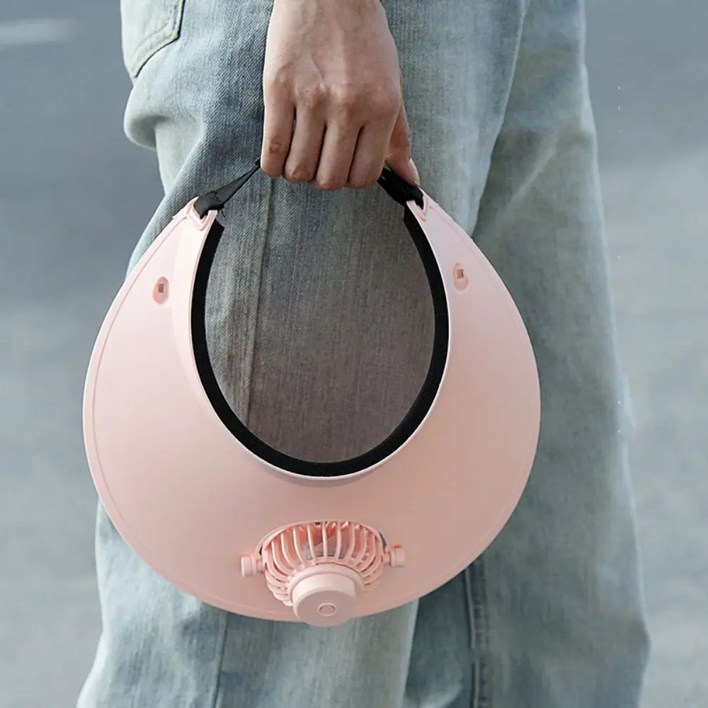 Fan Cap for Summer Shading Sun Protection The Rotating Outdoor USB Power Cable Cap Has Fan with 3 Wind Speeds Summer Shading Cap