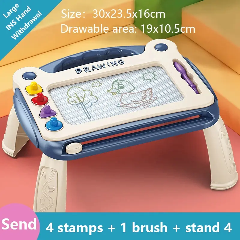 Children's Magnetic Drawing Board Writing Board Colored Graffiti Board Art Education Drawing Toy Interactive Early Education Toy