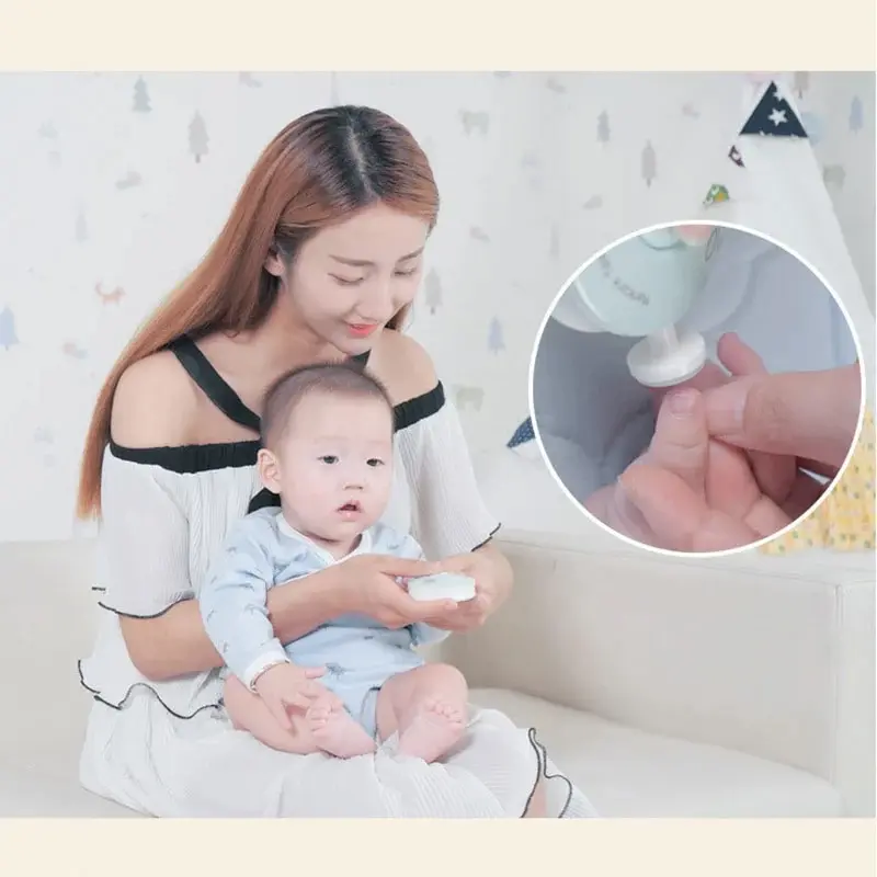 Children's Electric Nail Clippers Nail Polishing Grinding Tools Baby Electric Nail Grinders Trimming Nails To Prevent Scratches