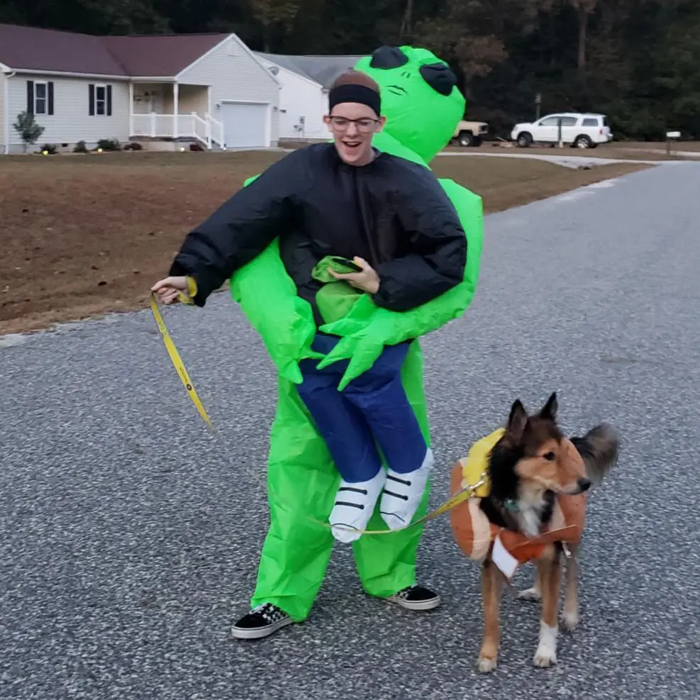 Outdoor Funny Inflatable Costume Horror Monster Role-Playing Adult Children Thanksgiving Christmas Fun Party Stage Clothing