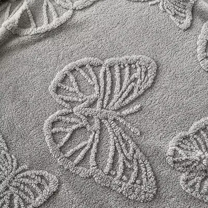 3D Butterfly Jacquard Breathable Cooler Quilt New Double Sided Cooling Blanket Skin-Friendly Cold Effect Conditioning Quilt