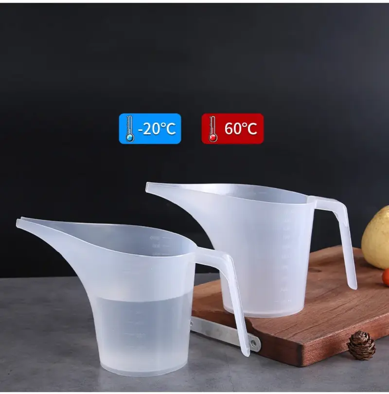 1000ml Tip Tip Measuring Cup Graduated Cup Liquid Measuring Cup Container Funnel Liquid Measuring Cup Kitchen Baking Tool