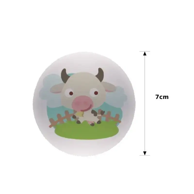 5pcs Cartoon Pee Target Pot Sticker Children's Heat Sensitive Color Changing Sticker Children's Walking Pot Training Sticker
