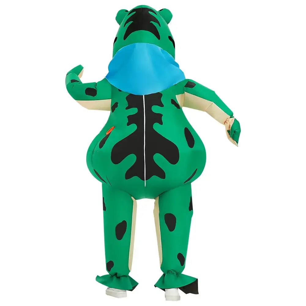 Halloween Party Costumes Adult Role-playing Funny Full Body Inflatable Frog Cartoon Doll Costumes Funny Selling Doll Costumes