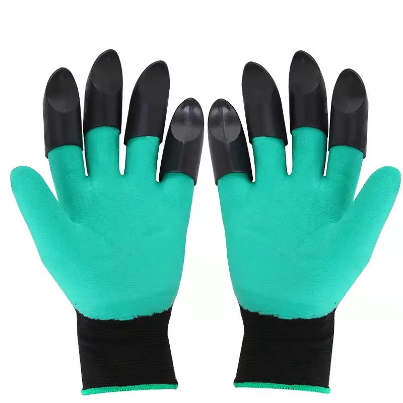 Claw Gardening Gloves Stab Resistant Garden Nylon Impregnated Agricultural Gloves Flower Planting Grass Pulling Protective Glove