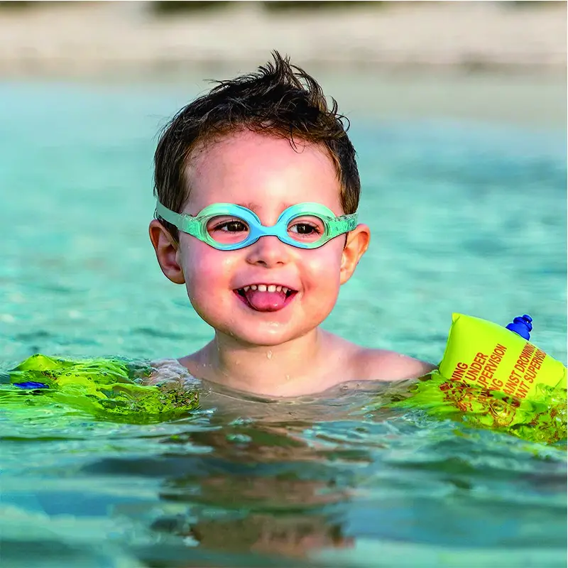 Waterproof Anti Fog Swimming Goggles Children's Professional Colored Glasses Goggles 3-14 Year Old  Children's Swimming Goggles