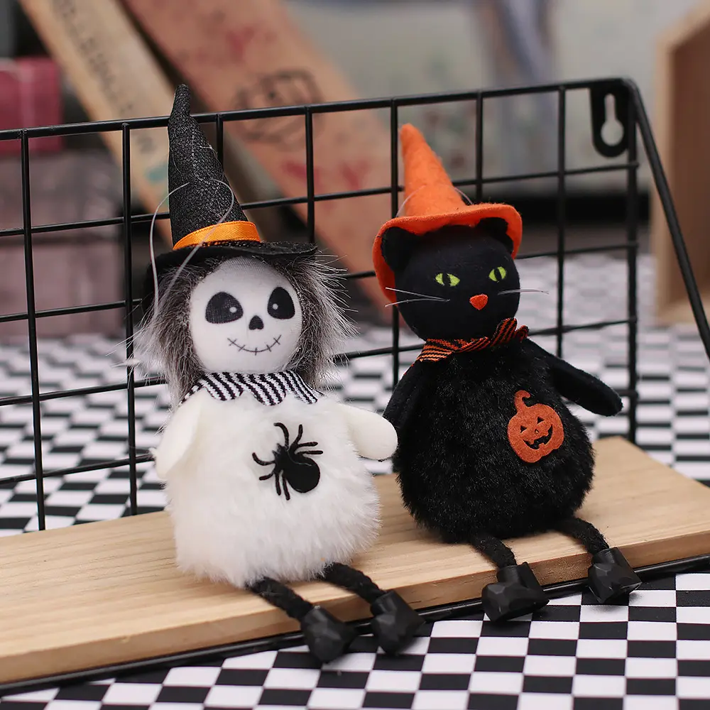 Halloween Decoration Pendant Ghost Festival Pumpkin Witch Pendant Doll Small Pendant Bar Ghost House Party Atmosphere Decoration