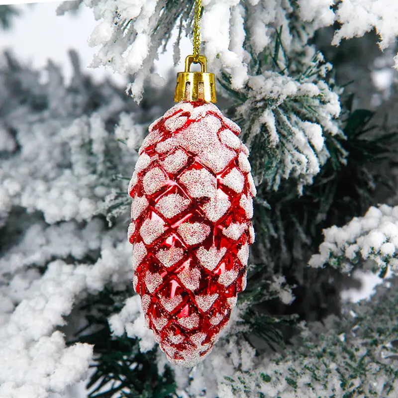 Christmas Tree Decorations Pendants Painted Pine Cone Pendants Christmas Tree Decorations Home Decorations Christmas Gifts