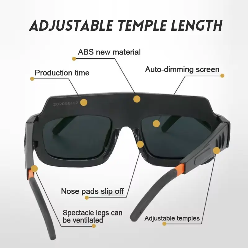 Automatic Dimming Welding Glasses Argon Arc Welding Solar Goggles Welder Specific Anti Glare Welding Goggles Welding Goggles