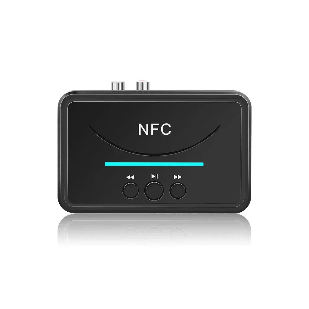 NFC Bluetooth Receiver Wireless Aduio Adapter Music Audio Receiver AUX 3.5mm Jack RCA Handsfree Call NFC for TV Car Speaker