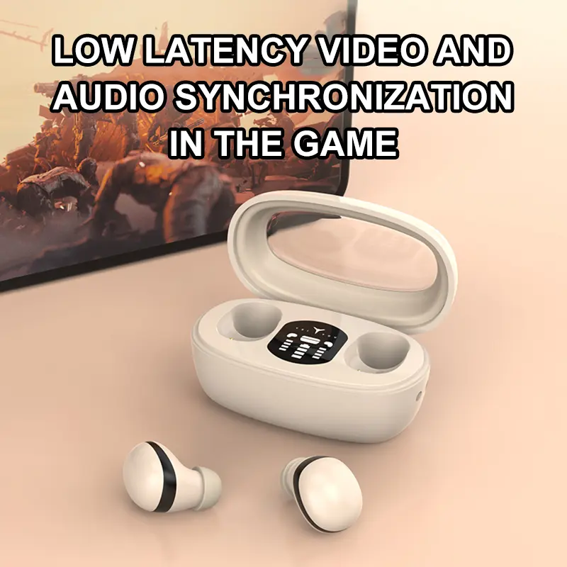 Mini Sleep Invisible Earbuds Tiny Headphones Hidden Noise Reduction TWS Wireless Headsets Sports Stereo Bluetooth 5.3 Earphones