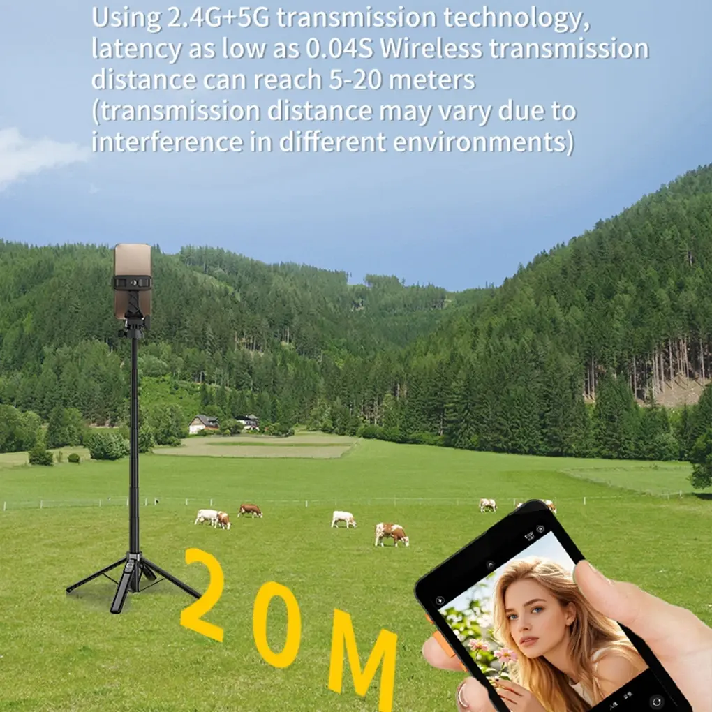 Phone Selfie Monitor Screen Magnetic Vlog Self Monitor Using Rear Camera Monitor For Live Streaming Creating Content Self-Timer