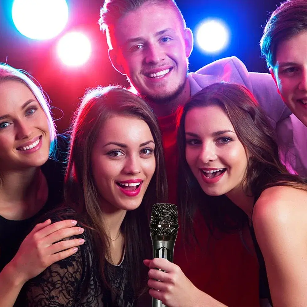 2.4G Handheld Microphone Wireless Microphone Rechargeable Microphone Multi-Microphone Kits For Karaoke Live Party Show Meeting