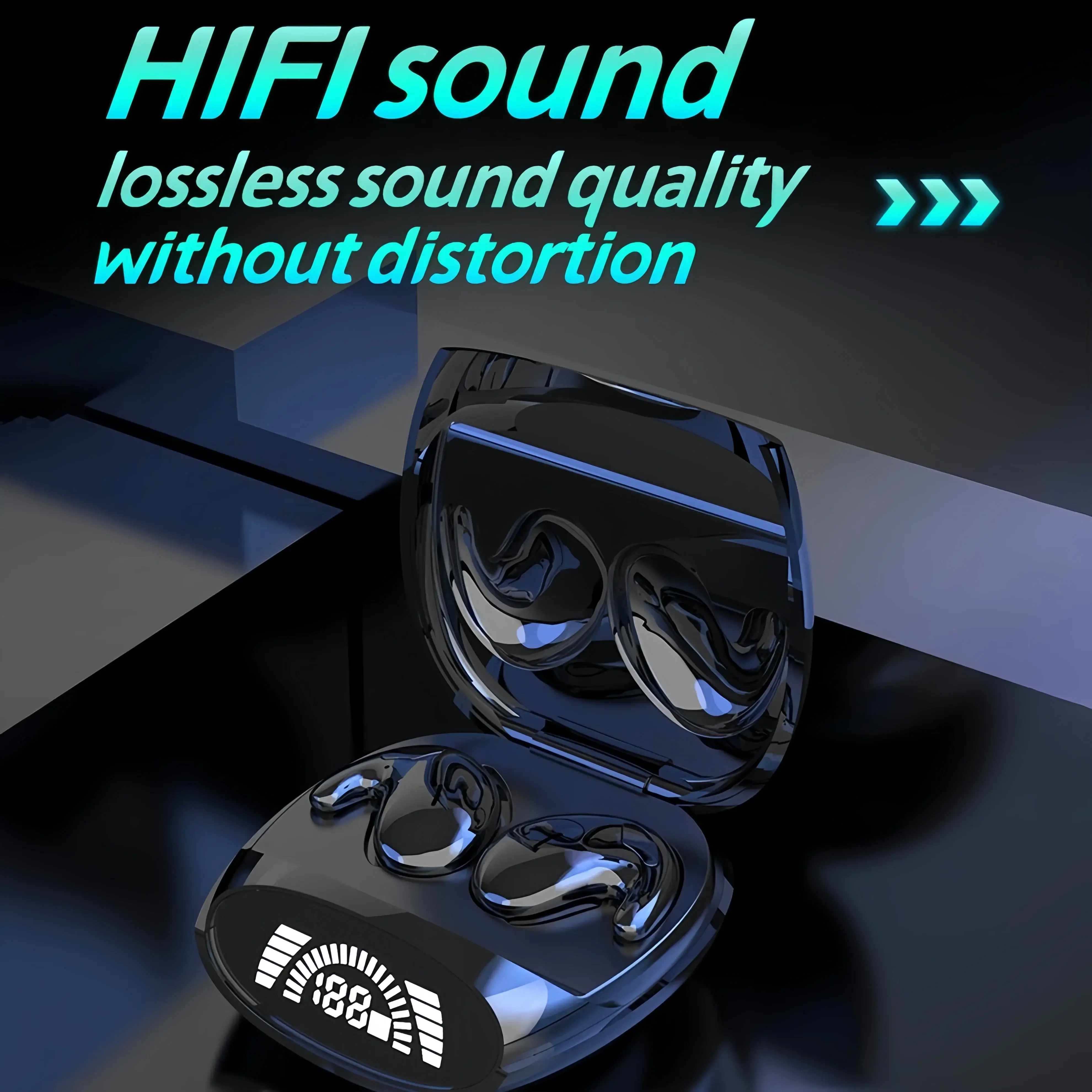 Invisible Sleep Earphones Bluetooth 5.3 Headphones TWS Wireless Stereo Noise Reduction Earbuds Gaming Headsets for XIAOMI iPhone