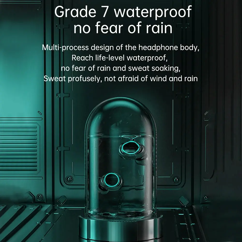 Bluetooth 5.3 Gaming Headsets Wireless Earphones Low Latency Headphones HiFi Stereo Noise Reduction Earbuds for XIAOMI HUAWEI