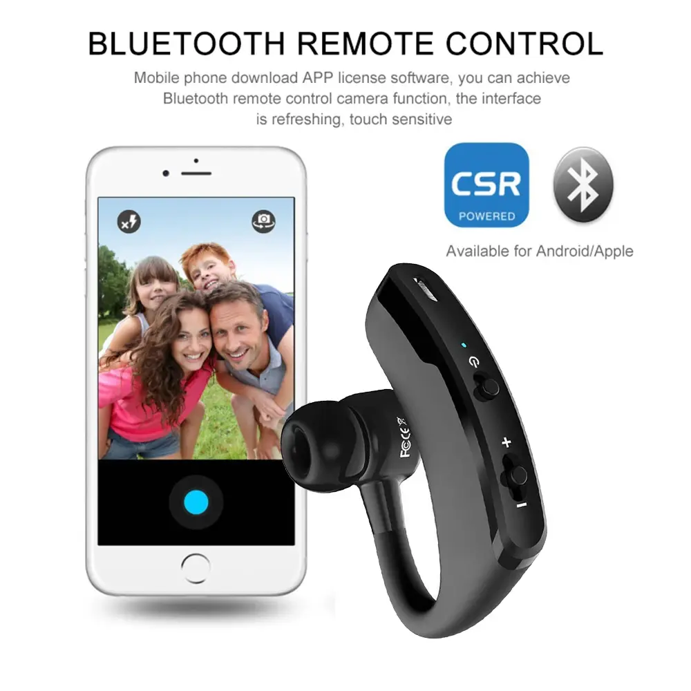 Ear Hook Headphones Bluetooth 5.0 Earphones TWS Wireless Headset HiFi Stereo Sport Noise Reduction Waterproof Earbud For Xiaomi
