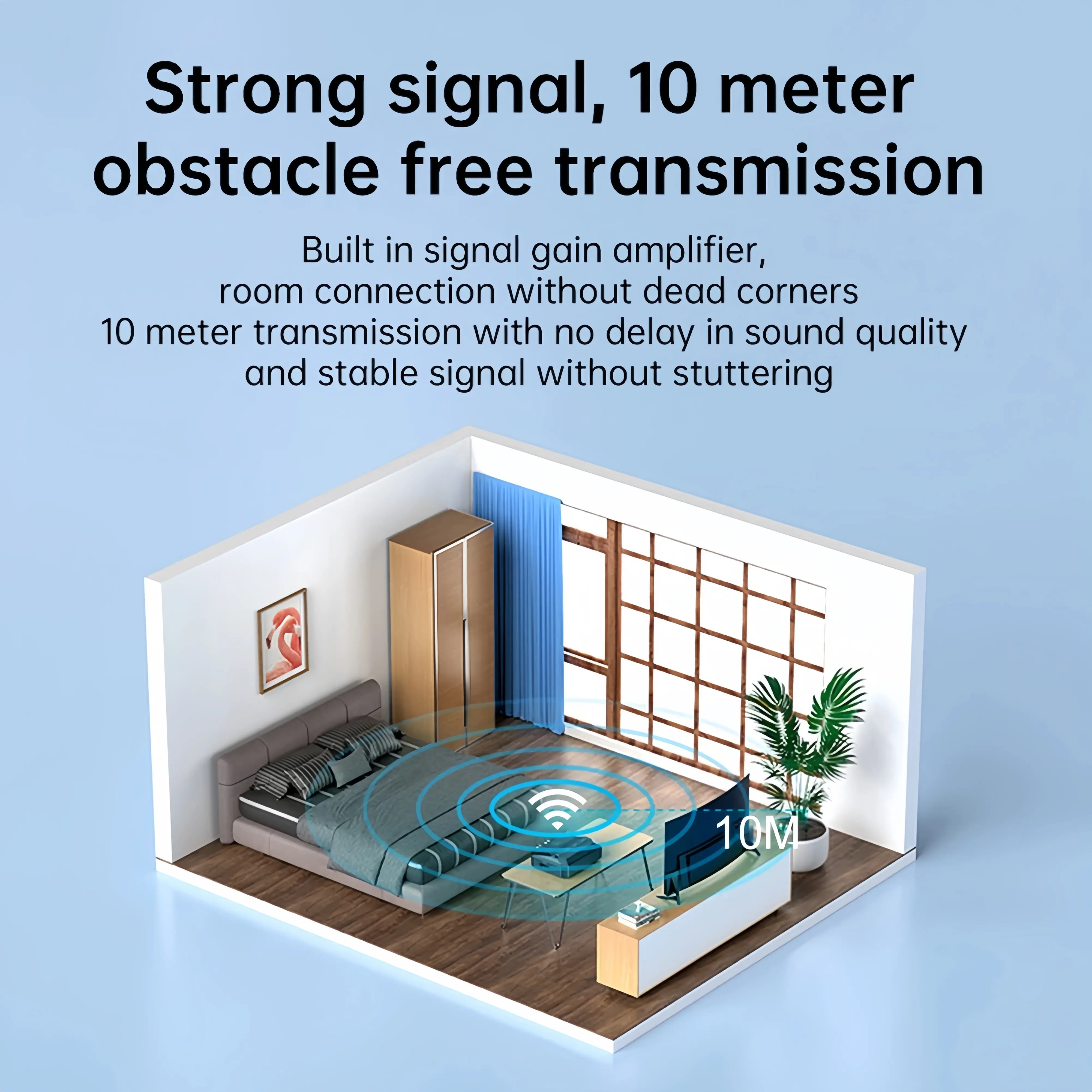 Bluetooth 5.3 Audio Receiver NFC Wireless Adapter U-disk TF Card Stereo Music Receiver AUX 3.5mm RCA Jack for Amp Speaker Car TV