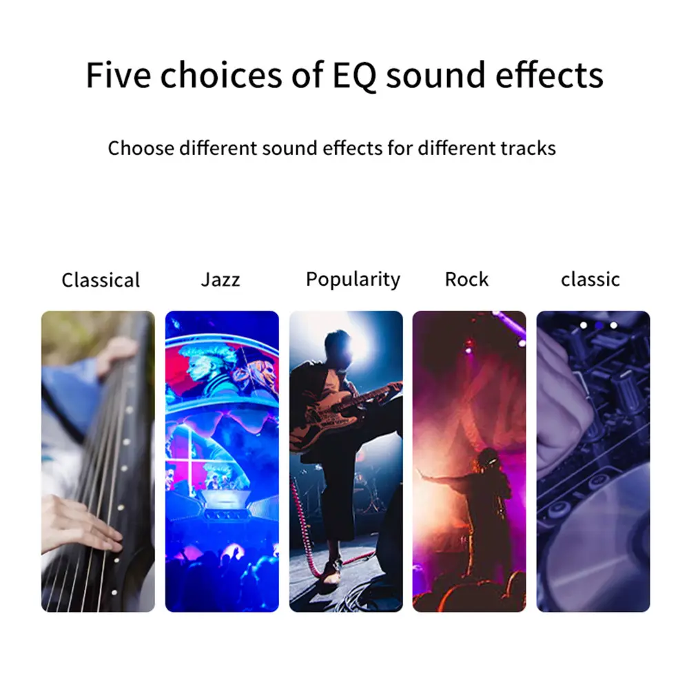 Wireless Headset Bluetooth 5.0 Earphone HiFi 9D Stereo Neck-Hanging Sport Headphone Support Bluetooth TF Card FM Audio Playback