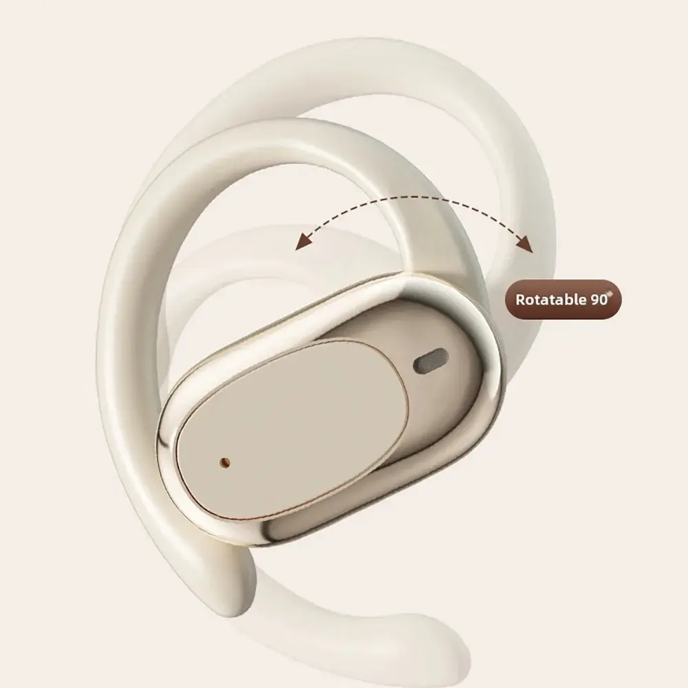 Bluetooth 5.4 Earphones Ear Hook Headphones HiFi Stereo Noise Reduction Waterproof Earbuds Wireless Headsets for Xiaomi Huawei