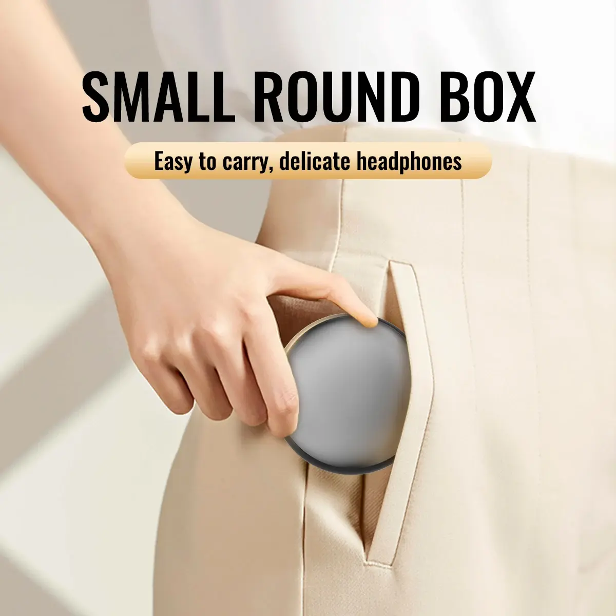 Bluetooth 5.3 Earphones Invisible Sleep Earbuds Wireless Headphones HiFi Stereo Noise Reduction Hedsets for Xiaomi Huawei