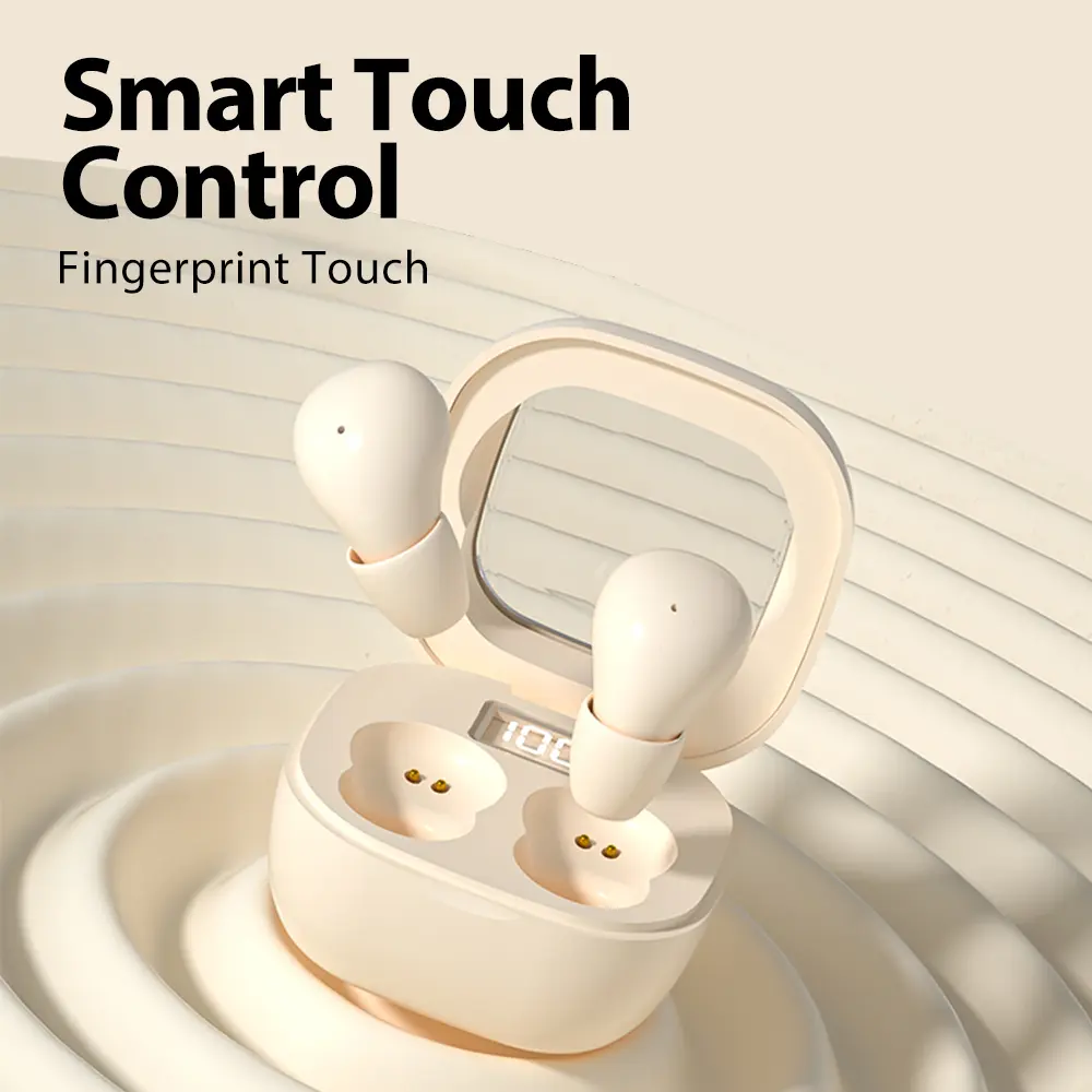 Invisible Mini Headphones Bluetooth 5.3 Earphones TWS Wireless Heasets HIFI Stereo Noise Reduction Earbuds For iphone Xiaomi